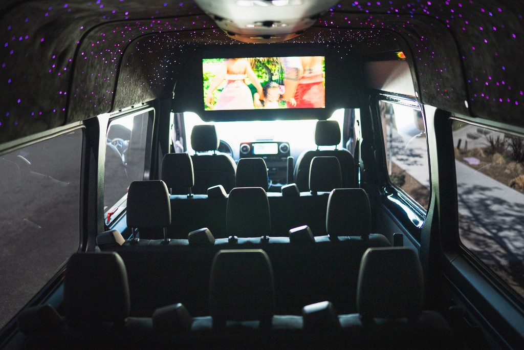 Purple starlight interior